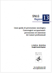 Linee guida di prevenzione oncologica lavoro