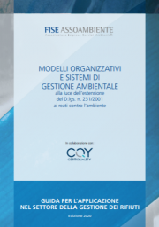 Linee Guida MOG gestione dei rifiuti del D.Lgs. 231/2001 | FISE Linee Guida MOG gestione dei rifiuti del D.Lgs. 231/2001 | FISE