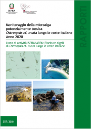 Monitoraggio della microalga potenzialmente tossica Ostreopsis cf. ovata Anno 2020