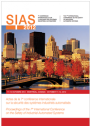 SIAS 2102: 7th International Conference Safety Industrial Automated Systems SIAS 2102: 7th International Conference Safety Industrial Automated Systems