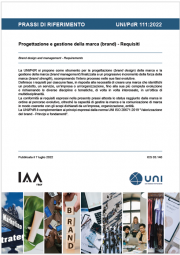 UNI/PdR 111:2022 / Progettazione e gestione della marca (brand)