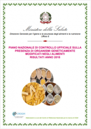 Relazione Piano nazionale OGM | risultati del 2018