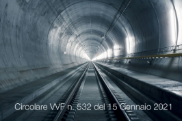 Circolare VVF n. 532 del 15 Gennaio 2021 Circolare VVF n. 532 del 15 Gennaio 2021