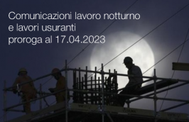 Comunicazioni lavoro notturno e lavori usuranti | proroga al 17.04.2023 Comunicazioni lavoro notturno e lavori usuranti | proroga al 17.04.2023