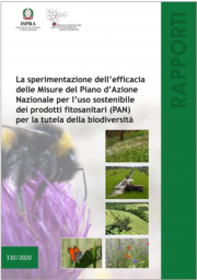 Sperimentazione efficacia Misure del PAN per la tutela della biodiversità Sperimentazione efficacia Misure del PAN per la tutela della biodiversità
