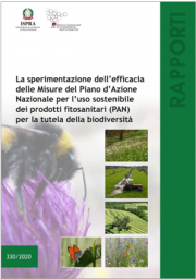 Sperimentazione efficacia Misure del PAN per la tutela della biodiversità