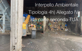 Interpello Ambientale 20.10.2021 - Tipologia 4h) Allegato IV alla parte seconda D. Lgs. 152/2006 Interpello Ambientale 20.10.2021 - Tipologia 4h) Allegato IV alla parte seconda D. Lgs. 152/2006