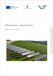 Regole operative sugli impianti agrivoltaici innovativi Regole operative sugli impianti agrivoltaici innovativi