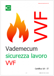 Vademecum sicurezza lavoro CVVF Vademecum sicurezza lavoro CVVF