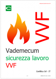 Vademecum sicurezza lavoro CVVF