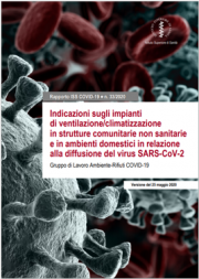 Rapporto ISS COVID-19 n. 33/2020 - Indicazioni impianti di ventilazione/climatizzazione