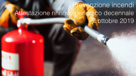 PI: Attestazione di rinnovo decennale il 7 ottobre 2019