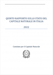 V Rapporto sullo Stato del Capitale Naturale in Italia V Rapporto sullo Stato del Capitale Naturale in Italia