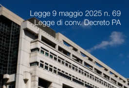 Legge 9 maggio 2025 n. 69 Legge 9 maggio 2025 n. 69