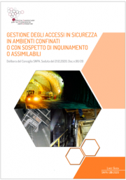 Linee guida SNPA 26/2020 | Gestione accessi in sicurezza in ambienti confinati Linee guida SNPA 26/2020 | Gestione accessi in sicurezza in ambienti confinati