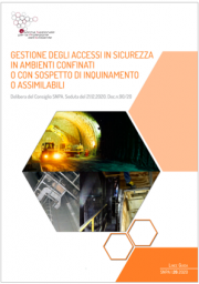 Linee guida SNPA 26/2020 | Gestione accessi in sicurezza in ambienti confinati 