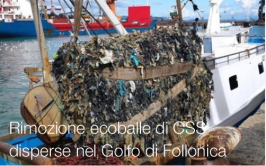 Rimozione ecoballe di CSS disperse nel Golfo di Follonica