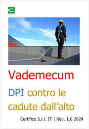 Vademecum DPI contro le cadute dall’alto Vademecum DPI contro le cadute dall’alto