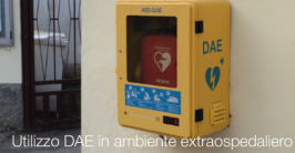 Utilizzo DAE in ambiente extraospedaliero 