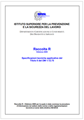 Raccolta R edizione 2009 - Approvazione