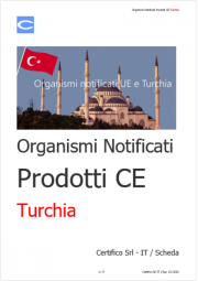 Organismi notificati Prodotti CE Turchia Organismi notificati Prodotti CE Turchia