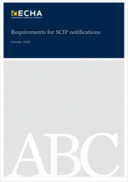 Requirements for SCIP notifications Requirements for SCIP notifications