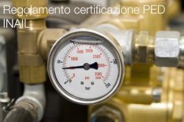 Regolamento certificazione PED - INAIL