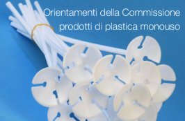 Orientamenti della Commissione prodotti di plastica monouso