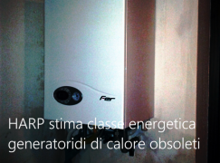 HARP: progetto europeo stima classe energetica generatori di calore obsoleti