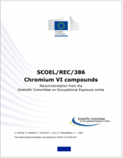 Chromium VI compounds - Recommendation SCOEL