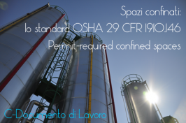 Spazi confinati: OSHA 29 CFR 1910.146 (Permit-required confined spaces)