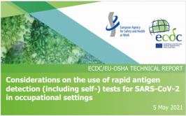 Use of rapid antigen detection tests for SARS-CoV-2 in occupational settings Use of rapid antigen detection tests for SARS-CoV-2 in occupational settings