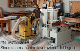 UNI EN 16770:2018 | Sicurezza macchine lavorazione del legno