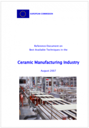 BREF Ceramic Manufacturing Industry 