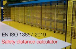EN ISO 13857:2019 Safety Distance Calculator