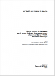 Metodi microbiologici per le acque destinate al consumo