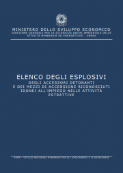 Elenco degli esplosivi attività estrattive 2018 Elenco degli esplosivi attività estrattive 2018