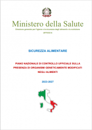 Piano nazionale di controllo organismi geneticamente modificati (OGM) alimenti - 2023-2027