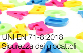 Sicurezza dei giocattoli UNI EN 71-8:2018