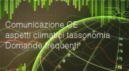 Comunicazione della Commissione atto delegato aspetti climatici della tassonomia dell'UE