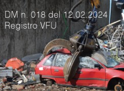 Decreto MIT n. 018 del 12 febbraio 2024 / Registro VFU Decreto MIT n. 018 del 12 febbraio 2024 / Registro VFU