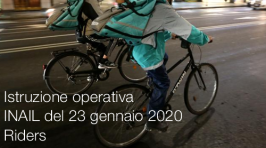 Istruzione operativa INAIL del 23 gennaio 2020 | Riders Istruzione operativa INAIL del 23 gennaio 2020 | Riders