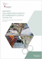 Rapporto sugli indicatori di impatto cambiamenti climatici Ed. 2021