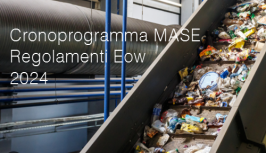 Cronoprogramma MASE Regolamenti End of waste (Eow) 2024