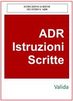 ADR 2013 Modello Istruzioni scritte Cap. 5.4.3