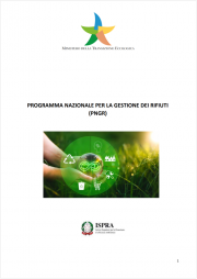 Programma Nazionale per la Gestione dei Rifiuti (PNGR)