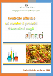 Controllo ufficiale sui residui di prodotti fitosanitari negli alimenti