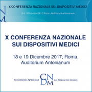 Interventi alla X Conferenza Nazionale sui Dispositivi Medici