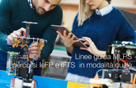 Linee guida MLPS percorsi IeFP e IFTS in modalità duale