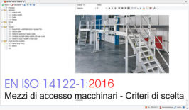 EN ISO 14122-1:2016 cosa cambia rispetto Ed. 2010